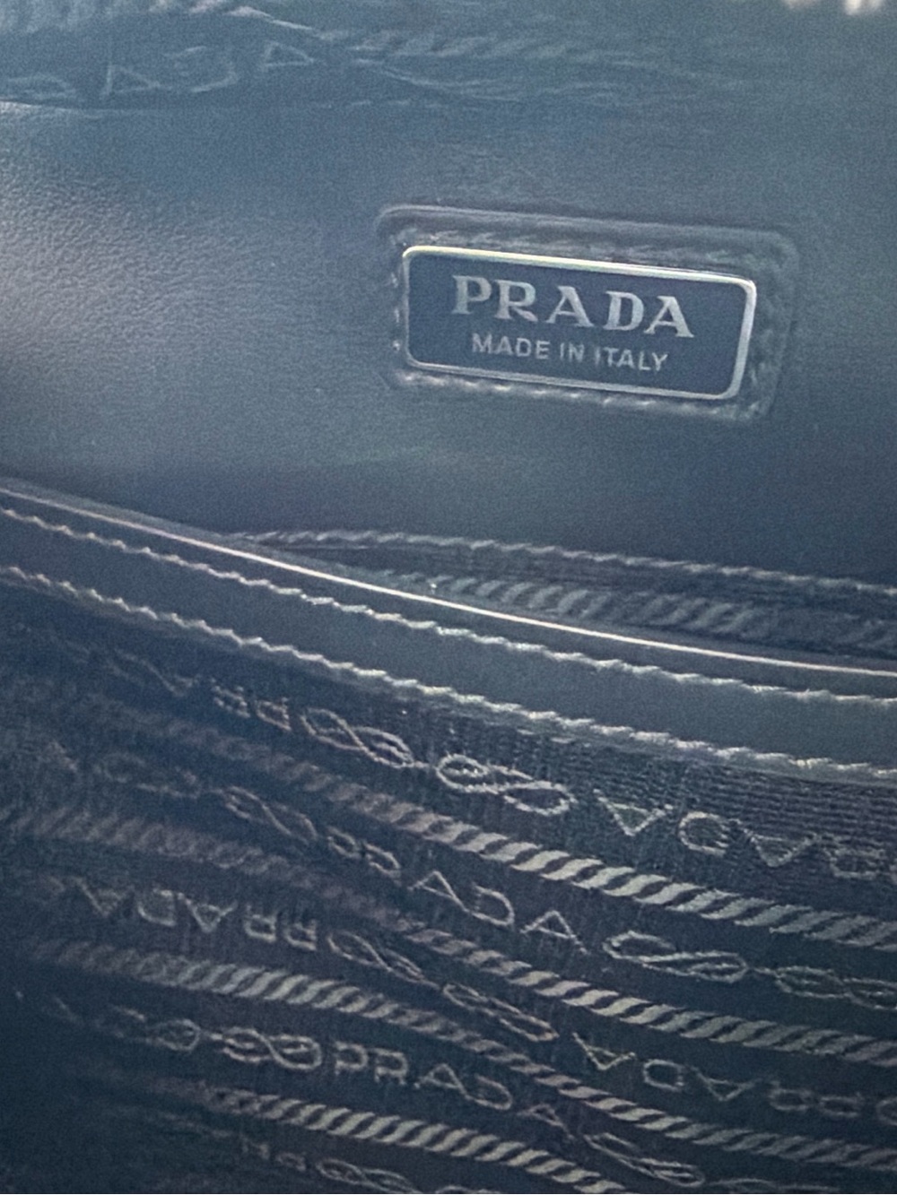 PRADA Medium Brique Bag - Coffee Saffiano Leather - Picture 5 of 9